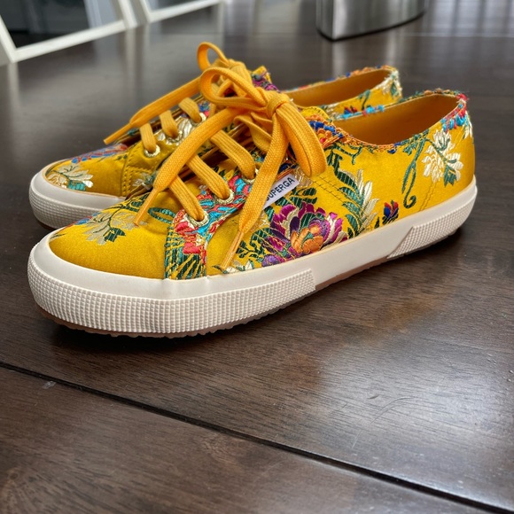 Superga Korelaw Satin Sneakers - Size 7 1/2 - Picture 4 of 10